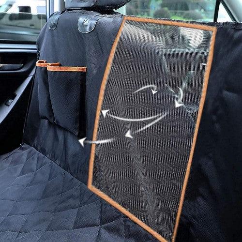 Dog Car Seat Cover, Waterproof Anti-Scratch with Mesh Window, Nonslip Back Seat Pet Protection for Cars/ Trucks/ SUV - 54 x 58" - Toytexx Dog Car Seat Cover, Waterproof Anti-Scratch with Mesh Window, Nonslip Back Seat Pet Protection for Cars/ Trucks/ SUV - 54 x 58" - Toytexx